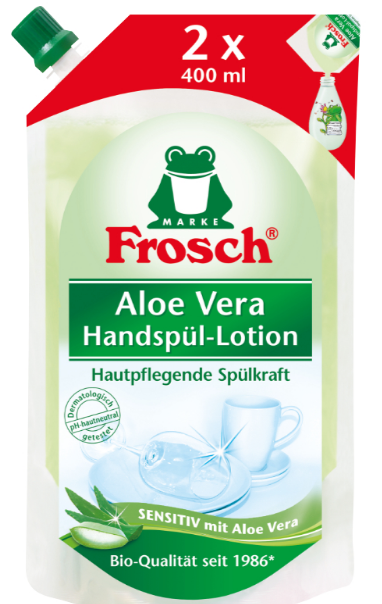 Obrázok FROSCH EKO Aloe Vera – náhradní náplň 800 ml (4001499938313)