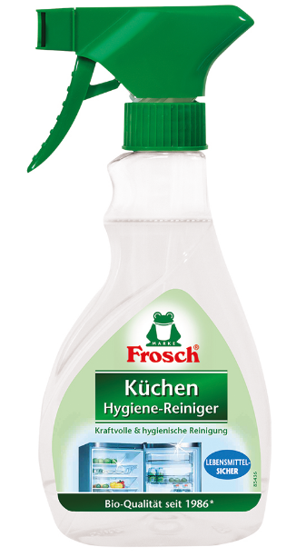 Obrázok Frosch EKO Hygienický čistič chladničiek a iných kuchynských povrchov 300ml (4001499926143)