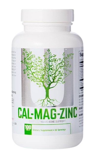 Obrázok Universal Calcium Zinc Magnesium 100 tbl unflavored