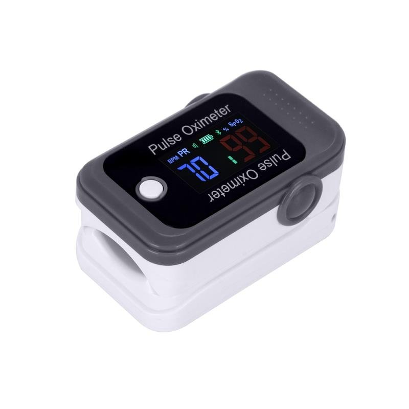 Obrázok BERRY BM1000C Pulzný oximeter s bluetooth, šedý