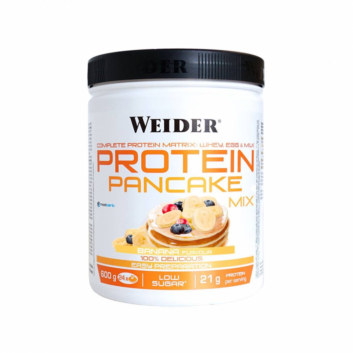 Obrázok Weider Protein Pancake Mix, 600 g banana