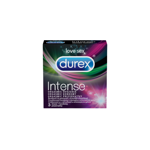 Obrázok Durex Intense Orgasmic Kondómy 3ks