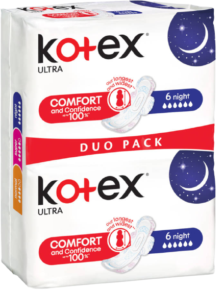 Obrázok KOTEX UT NIGHT ( DOUBLE-12)