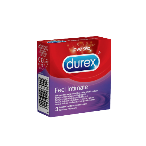 Obrázok Durex Feel Intimate Kondómy 3ks