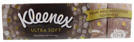 Obrázok KLEENEX® Papierové hygienické vreckovky Ultra Soft Mini 10ks