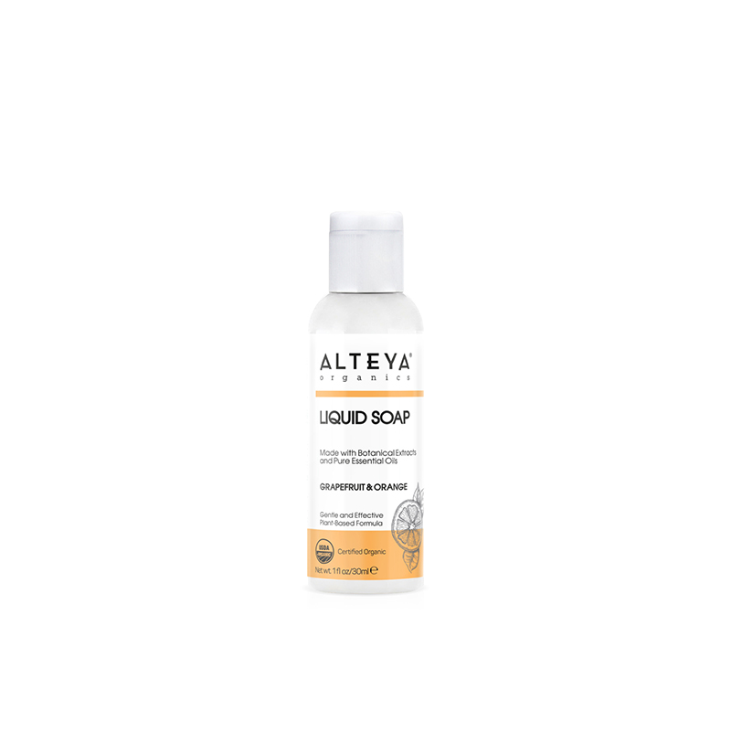 Obrázok Alteya Organické tekuté mydlo Grapefruit a pomaranč Bio 30ml