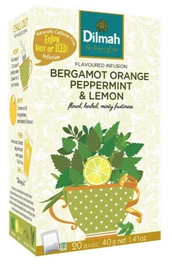 Obrázok Dilmah BERGAMOT ORANGE PEPPERMINT & LEMON