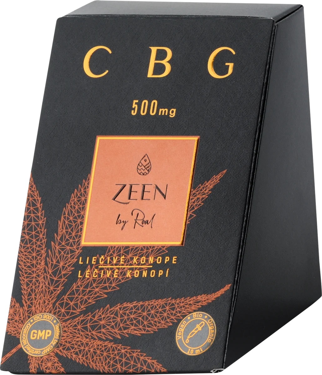 Obrázok Zeen by Roal CBG a Coenzym Q10 500mg 10ml