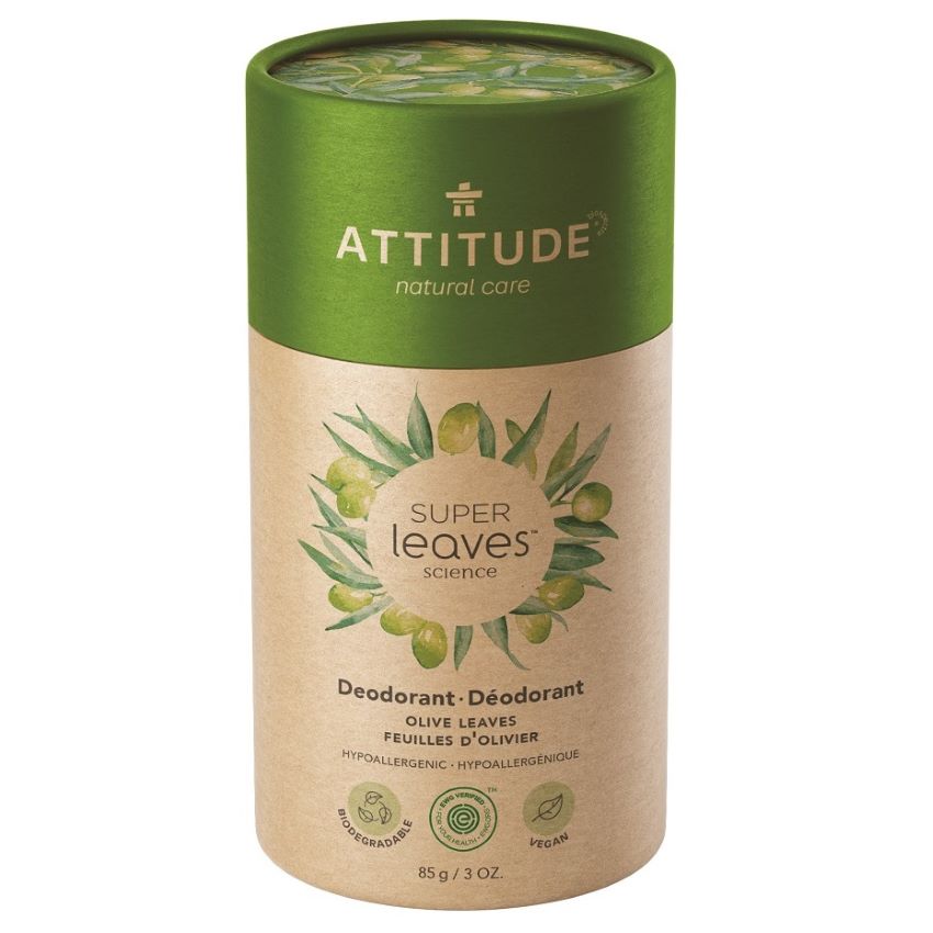 Obrázok ATTITUDE Super Leaves Deodorant Olive Leaves 85 g (626232119930)