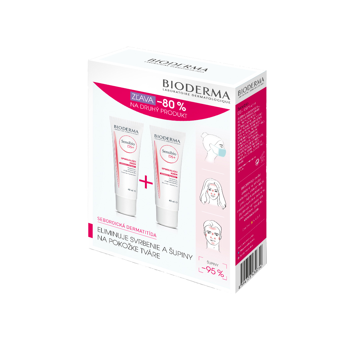 Obrázok Bioderma Sensibio DS+ DUO 40+40 ml