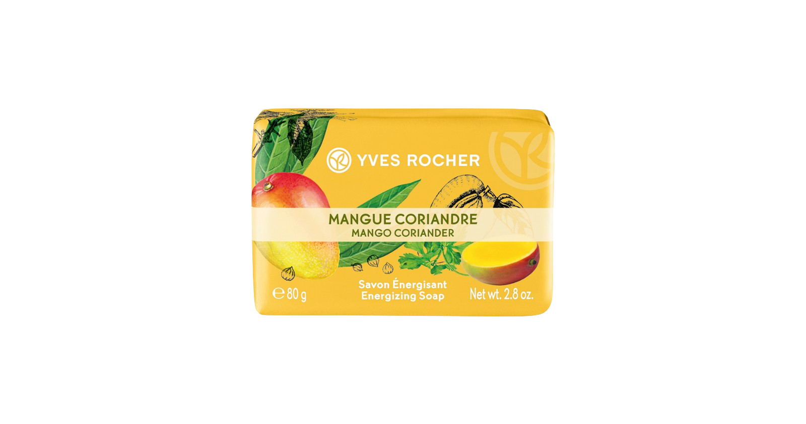 Obrázok Yves Rocher Mydlo Mango & Koriander 80g