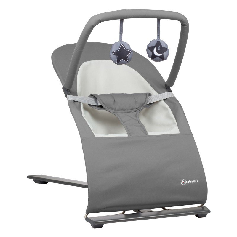 Obrázok BabyGo lehátko Fancy Grey