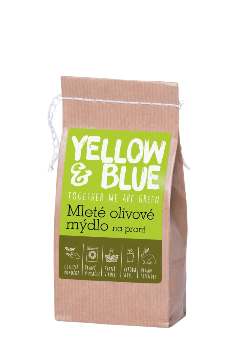 Obrázok Yellow & Blue Mleté olivové mydlo 200g