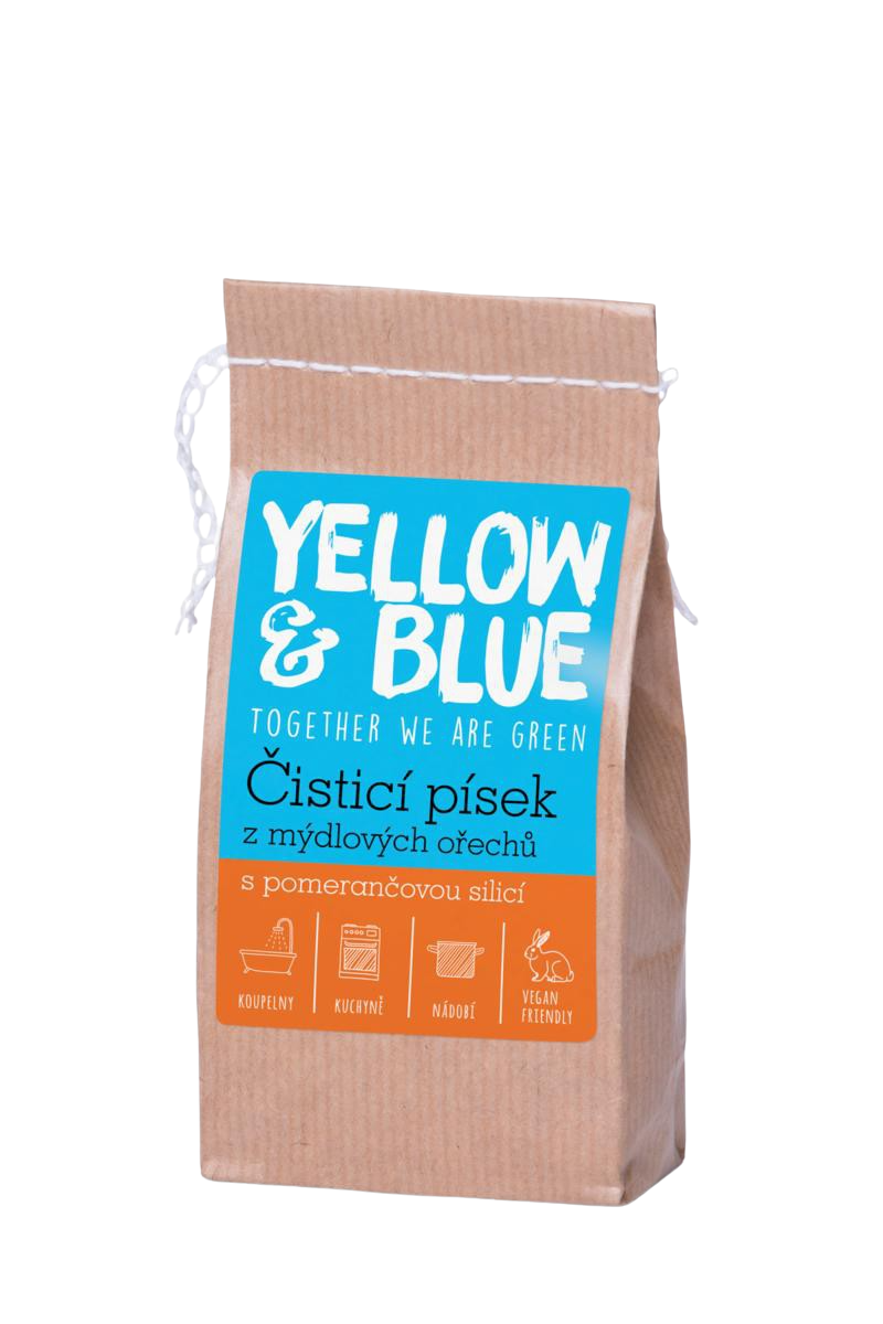 Obrázok Yellow & Blue Čistiaci piesok 250g