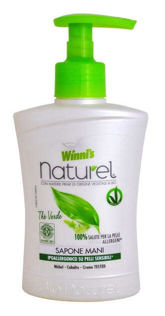 Obrázok WINNI´S Naturel Sapone Mani The Verde 250 ml (8002295084019)