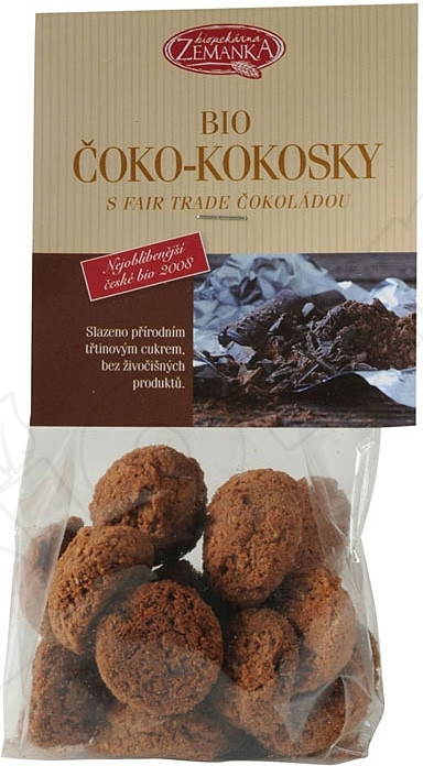 Obrázok Čoko-kokosky bio s Fair Trade čokoládou 100 g