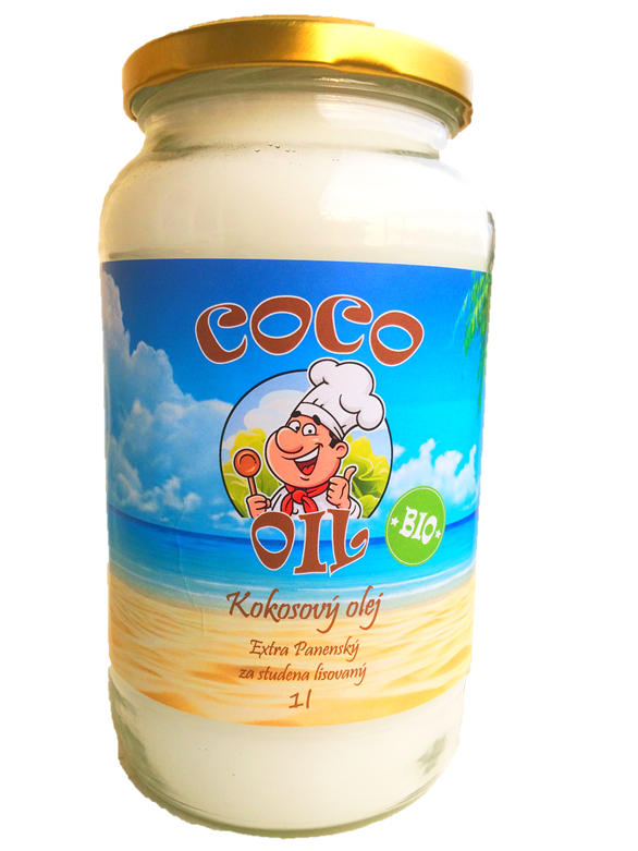 Obrázok CECIL Bio extra panenský kokosový olej 1000 ml