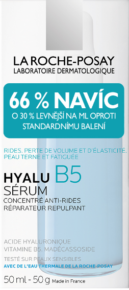 Obrázok La Roche-Posay Hyalu B5 intenzívne hydratačné pleťové sérum s kyselinou hyalurónovou 50 ml