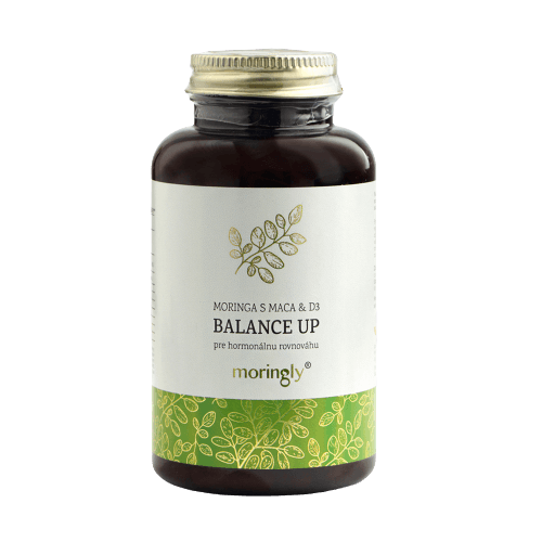 Obrázok moringly BALANCE UP MORINGA + Maca + Vitamin D3