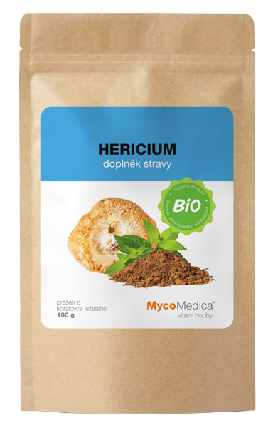 Obrázok MycoMedica Hericium prášok BIO 100g