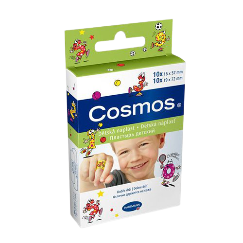 Obrázok Cosmos Náplasť detská - 2 veľkosti 20ks