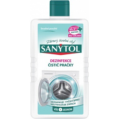 Obrázok SANYTOL Sanytol Dezinfekce čistič pračky 250 ml (8411135665019)