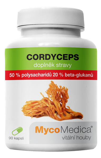 Obrázok MycoMedica Cordyceps 50% 90 kapsúl