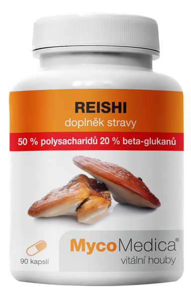 Obrázok MycoMedica Reishi 50% 90 kapsúl