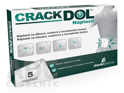 Obrázok Crackdol Náplasti 5ks