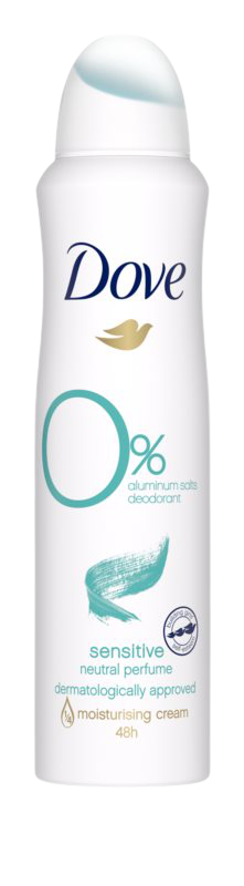 Obrázok Dove Sensitive dezodorant v spreji 150 ml