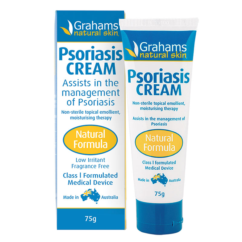 Obrázok Grahams Natural PSORIASIS CREAM krém 1x75 g