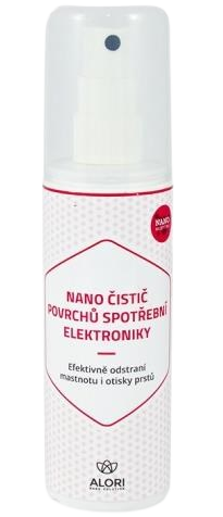 Obrázok ALORI Nano čistič povrchů spotřební elektroniky 100 ml (8594195504013)