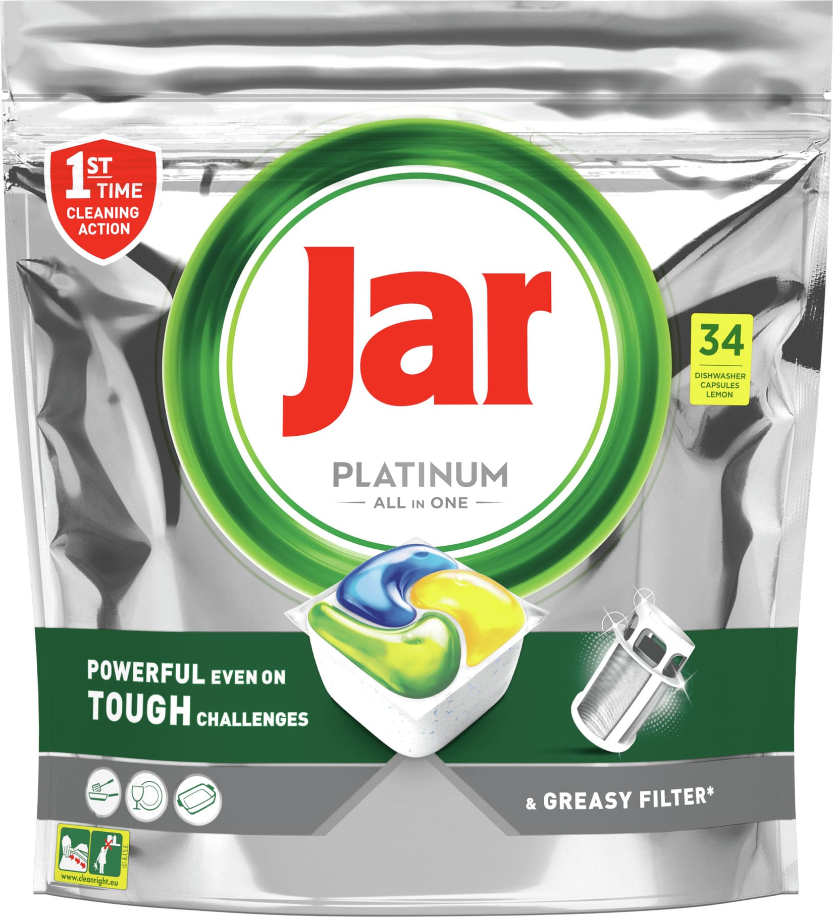 Obrázok JAR Platinum Lemon 34 ks (8001841929644)