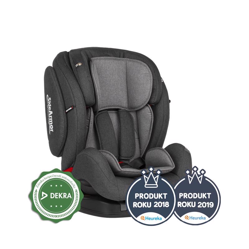 Obrázok PETITE&MARS Autosedačka Prime II Isofix Grey (9-36 kg)