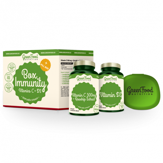 Obrázok GreenFood Box Immunity + Pillbox 1ks