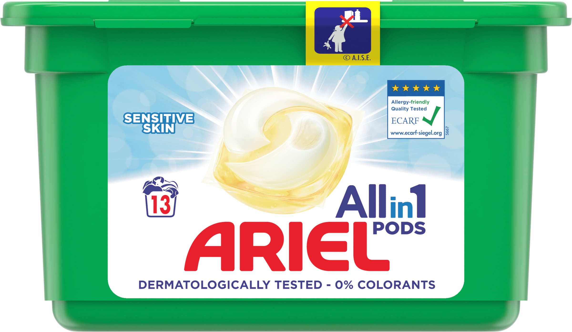 Obrázok ARIEL Sensitive 13 ks (8006540117125)