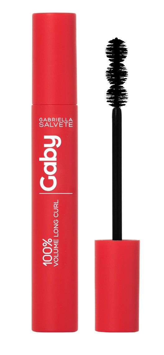 Obrázok Gabriella Salvete Gaby 100% Volume Long Curl 12 ml objemová, natáčacia a predlžujúca riasenka pre ženy Black