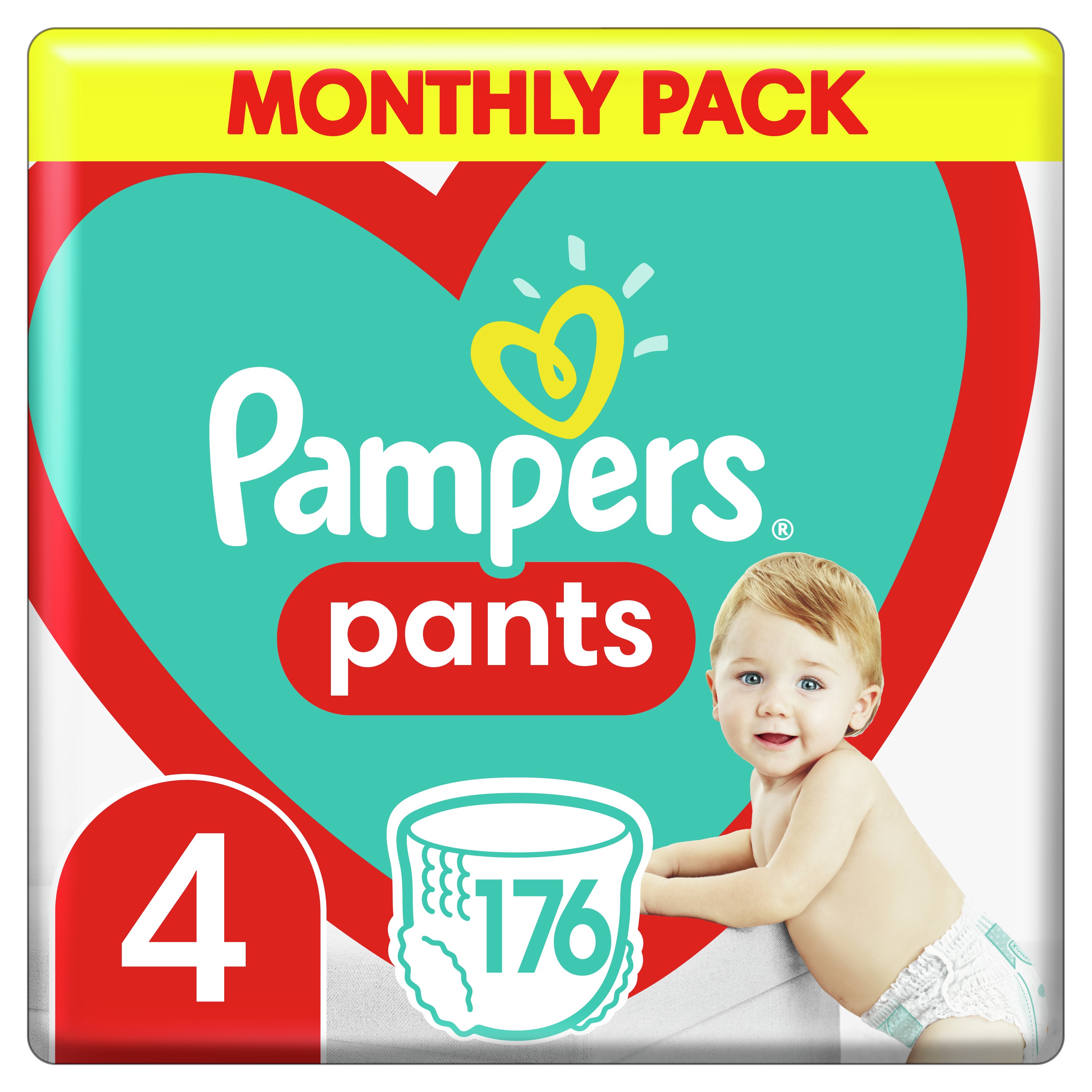 Obrázok Pampers Pants MP S4 176ks (9-15kg)