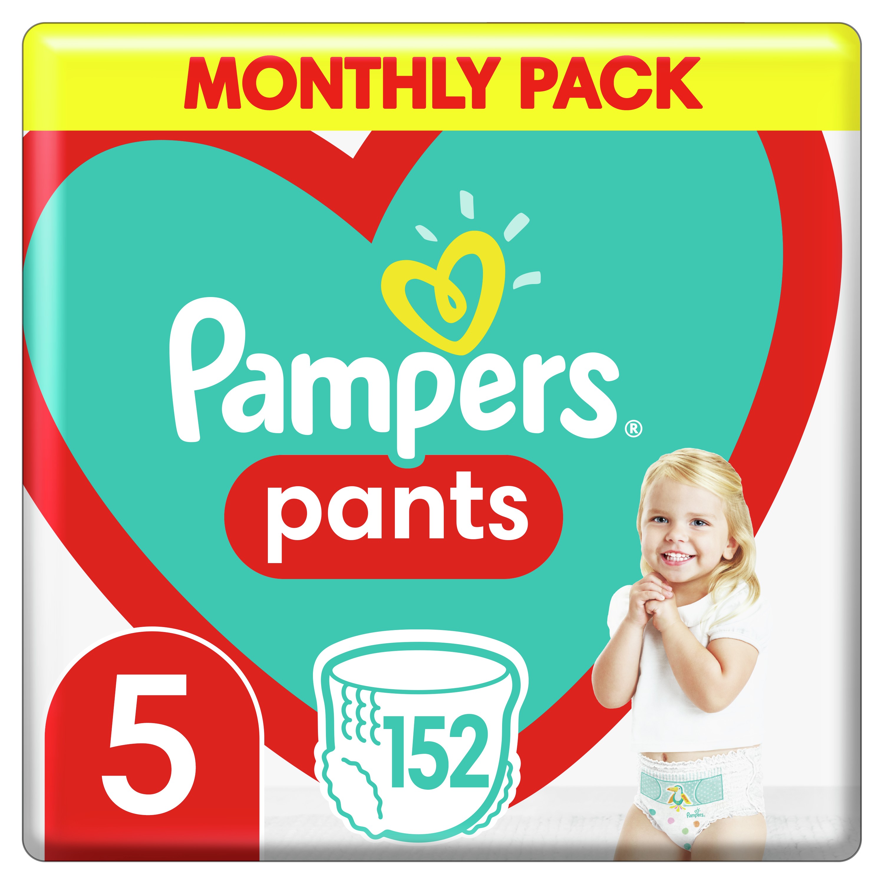 Obrázok Pampers Pants MP S5 152ks (12-17kg)