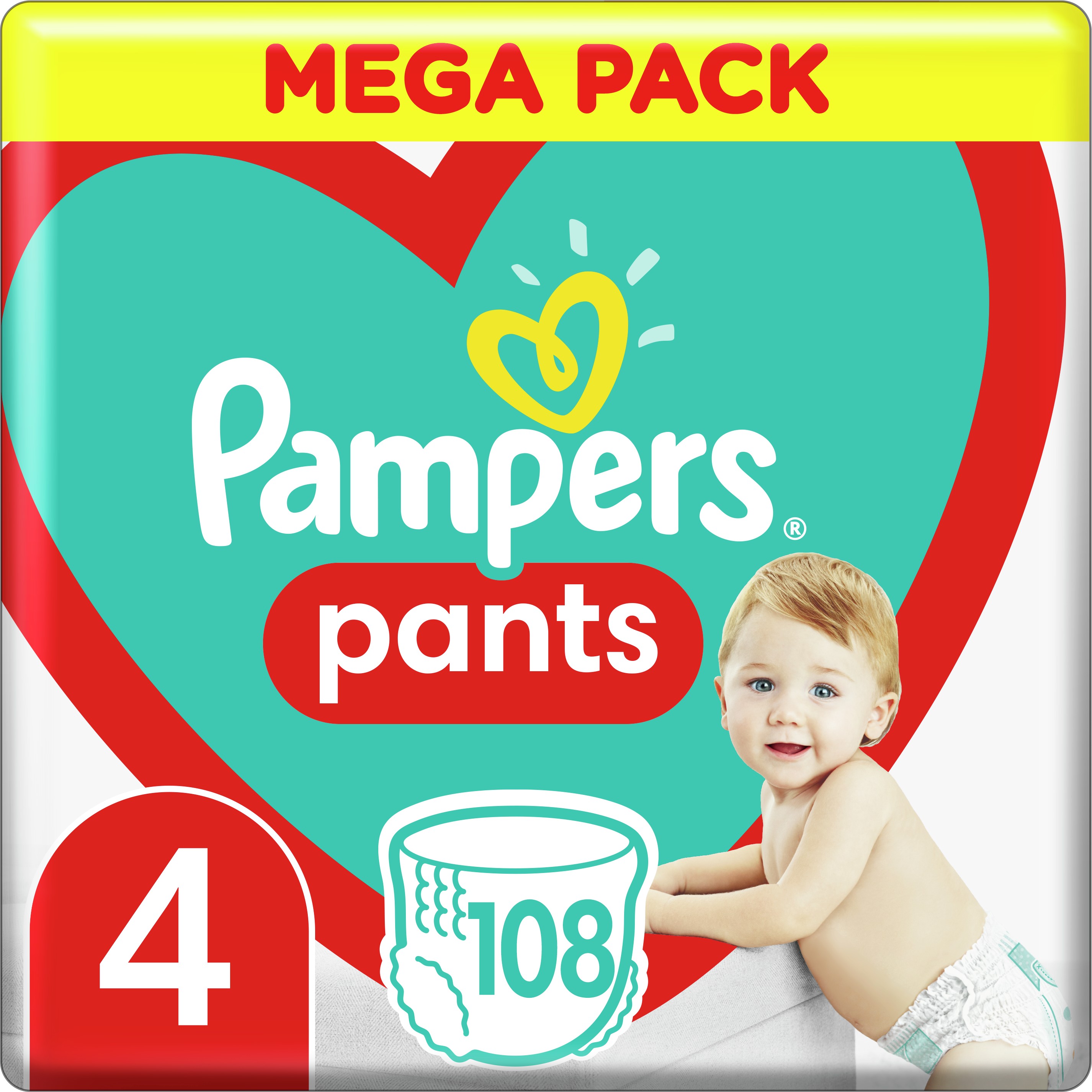 Obrázok Pampers Pants MB S4 108ks (9-15kg)