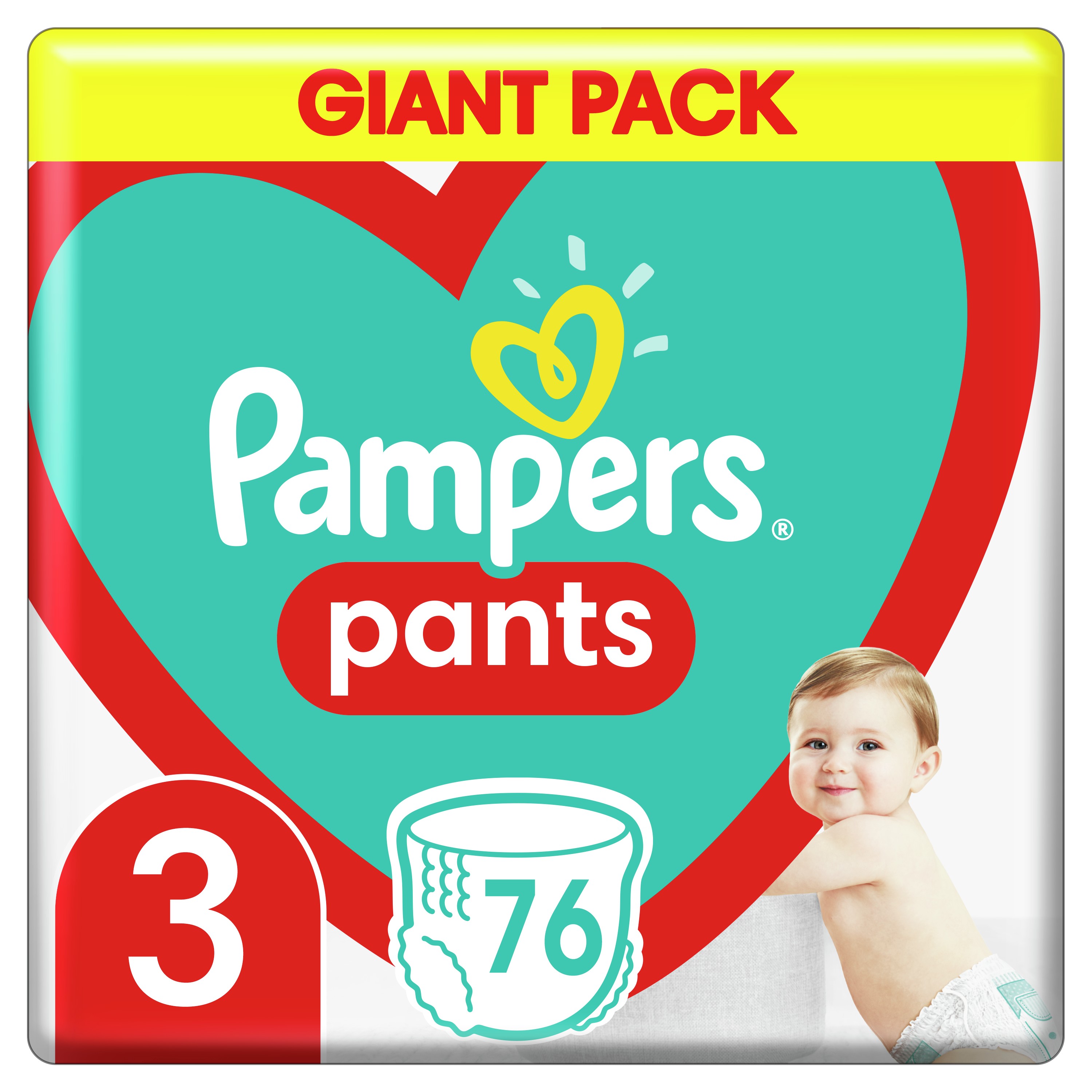 Obrázok Pampers Pants GP S3 76ks (6-11kg)