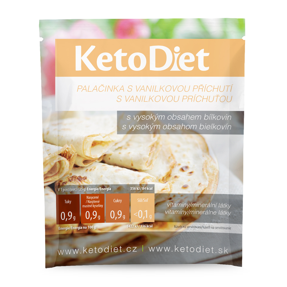 Obrázok KetoDiet proteínové s vanilkovou príchuťou (7 porcií) (8594181010788)