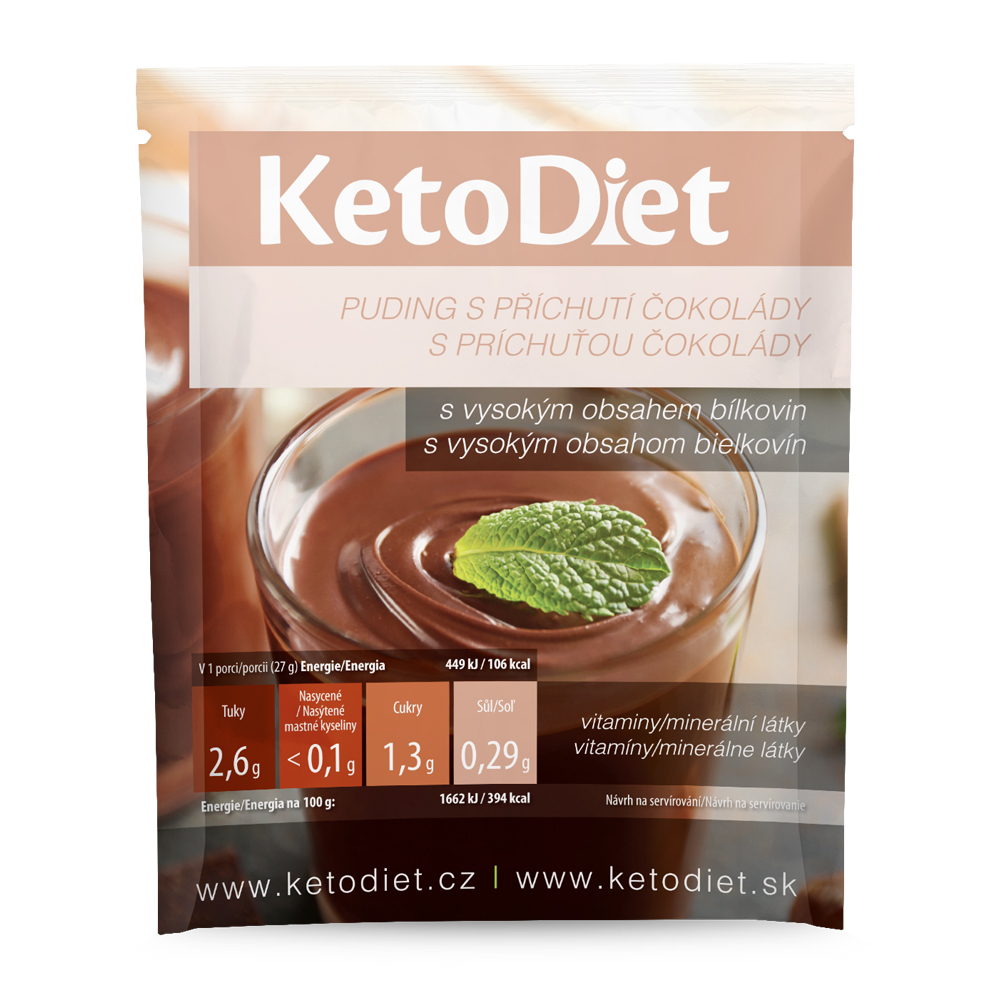 Obrázok KetoDiet proteínový s príchuťou čokoláda (7 porcií) (8594181010955)