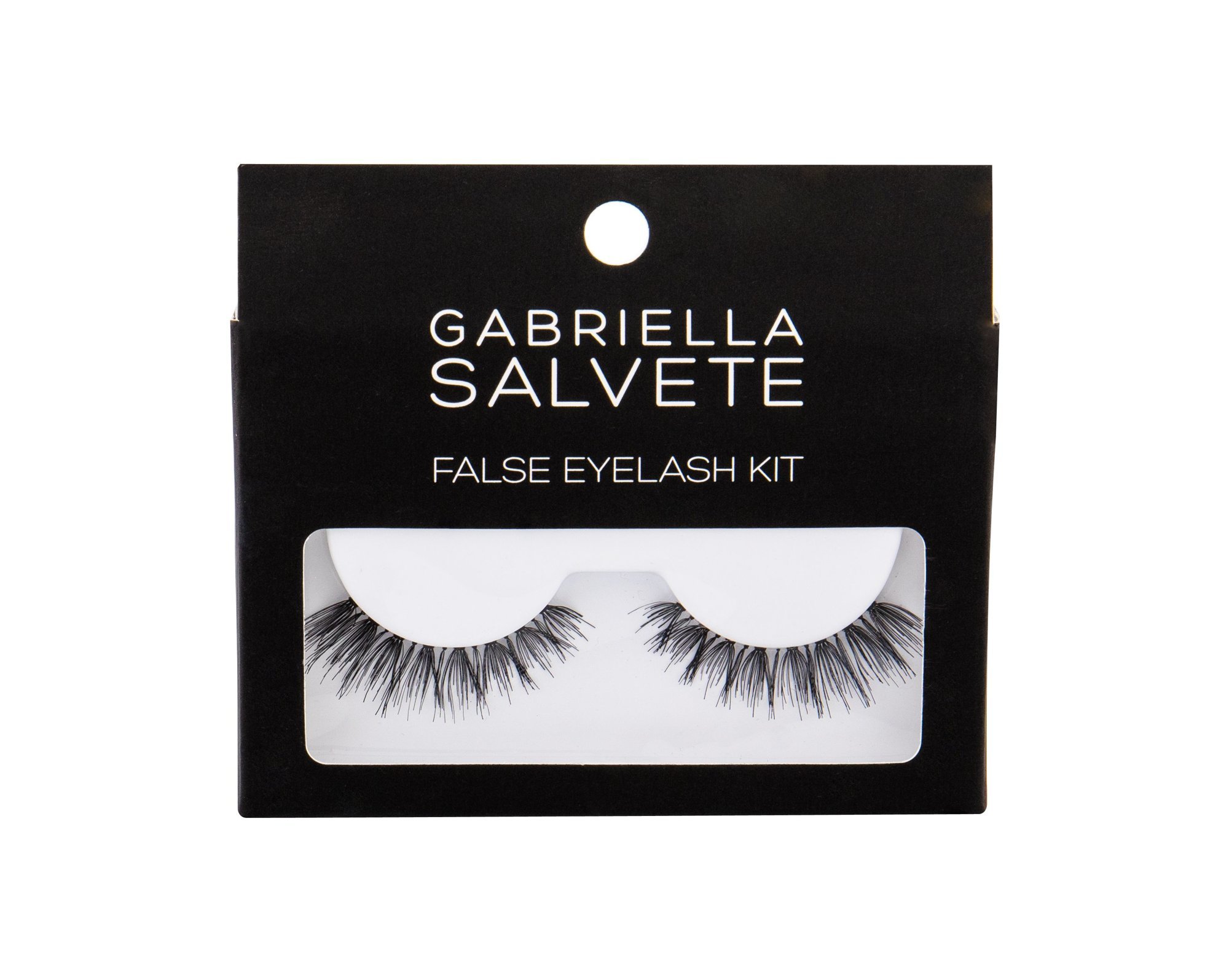 Obrázok Gabriella Salvete False Eyelashes SPF30 pre ženy umelé riasy 1 pár + lepidlo na riasy 1 g Black