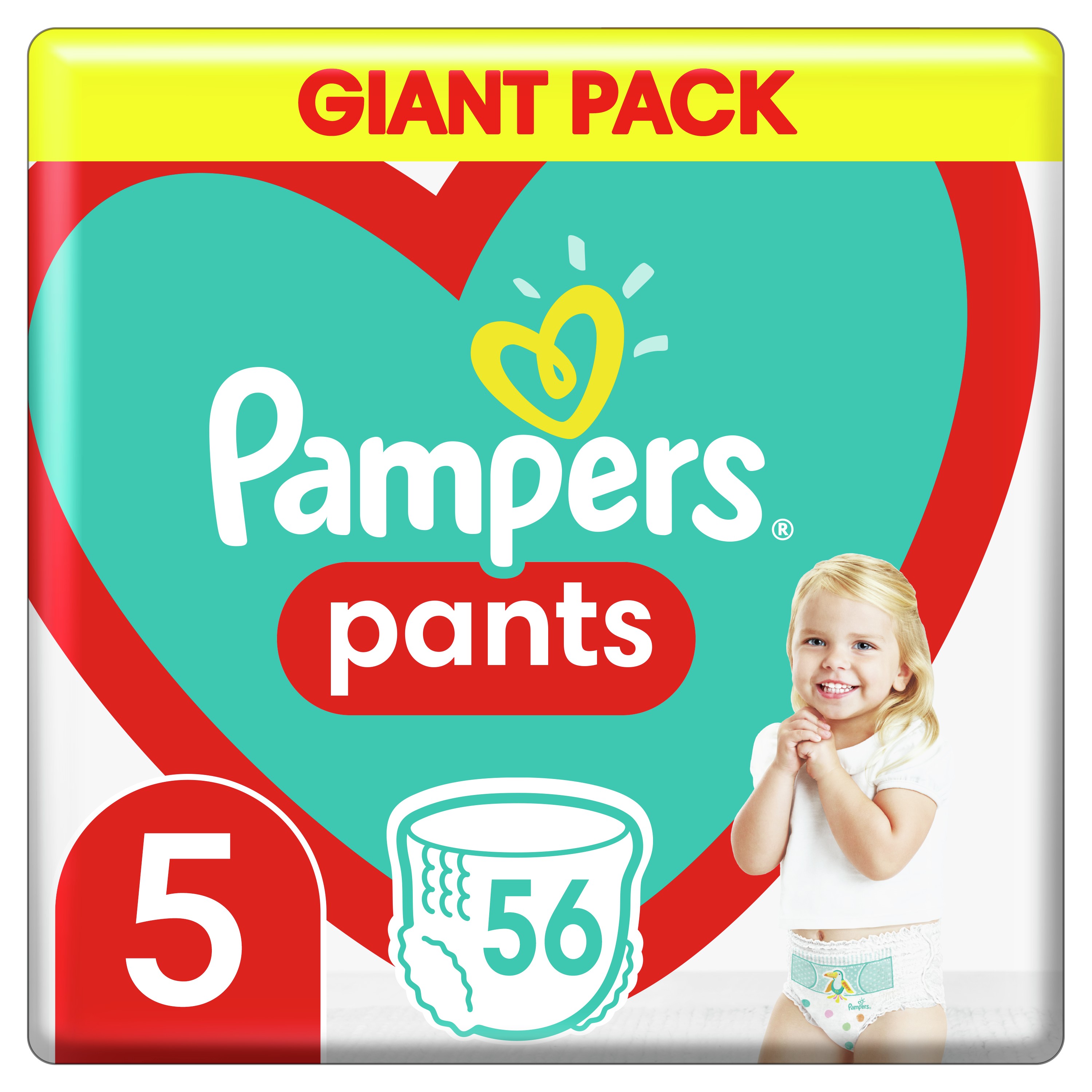 Obrázok Pampers Pants GP S5 56ks (12-17kg)