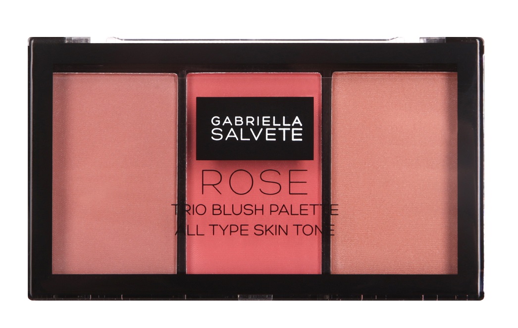 Obrázok Gabriella Salvete Trio Blush Palette 15 g pre ženy 02 Rose