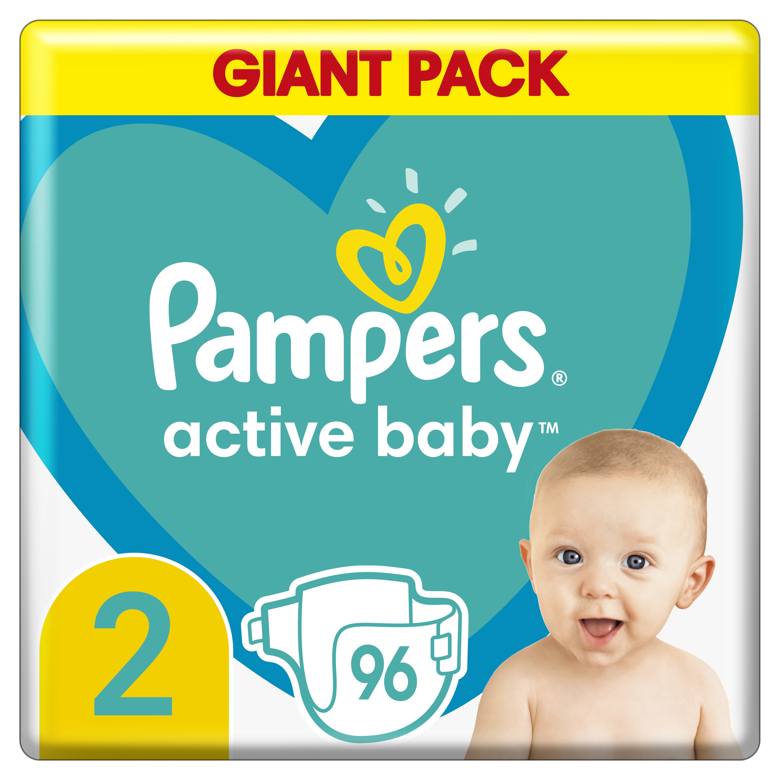 Obrázok Pampers Active Baby GP S2 96ks (4-8kg)