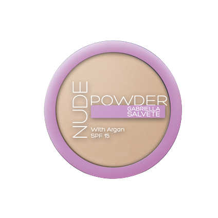 Obrázok GABRIELLA SALVETE Nude Powder SPF15 Make-up 02 Light Nude 8g