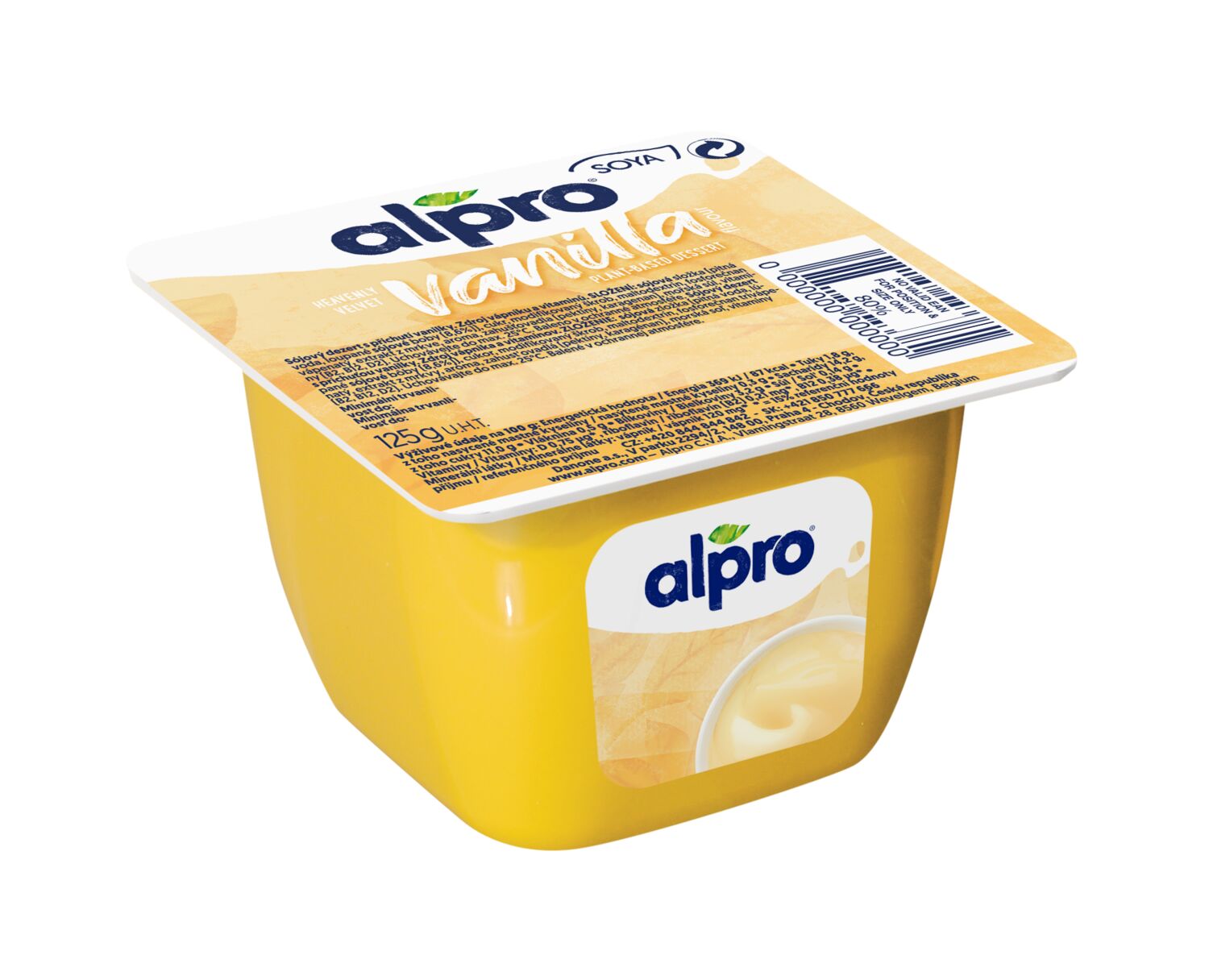 Obrázok ALPRO Sójový dezert vanilkový 125 g