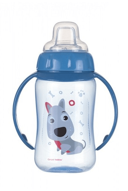 Obrázok Canpol babies Tréningový hrnček s úchytkami CUTE ANIMALS 320 ml psík
					
				